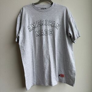 American Giant "AMERICAN MADE" Cotton T-Shirt Adult XL White Made in the USA